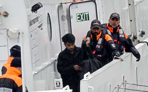 Italiens Pläne für Flüchtlingslager außerhalb der EU kommen vor den Europäischen Gerichtshof. (Foto: Archiv) - Foto: Valeria Ferrario/AP/dpa Italiens Pläne für Flüchtlingslager außerhalb der EU kommen vor den Europäischen Gerichtshof. (Foto: Archiv) - Foto: Valeria Ferrario/AP/dpa