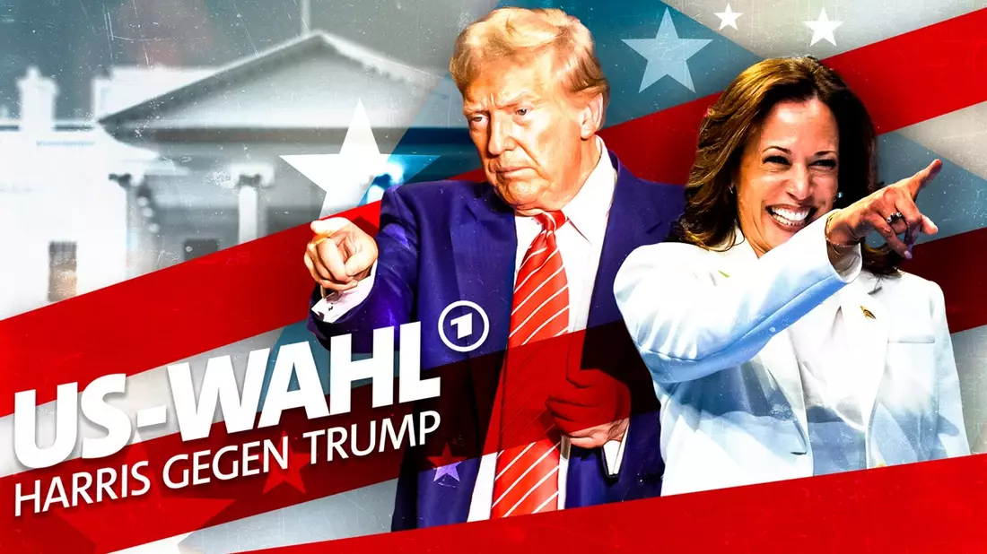 Harris oder Trump – ARD-Sondersendungen zur US-Präsidentschaftswahl - Bild: presseportal.de