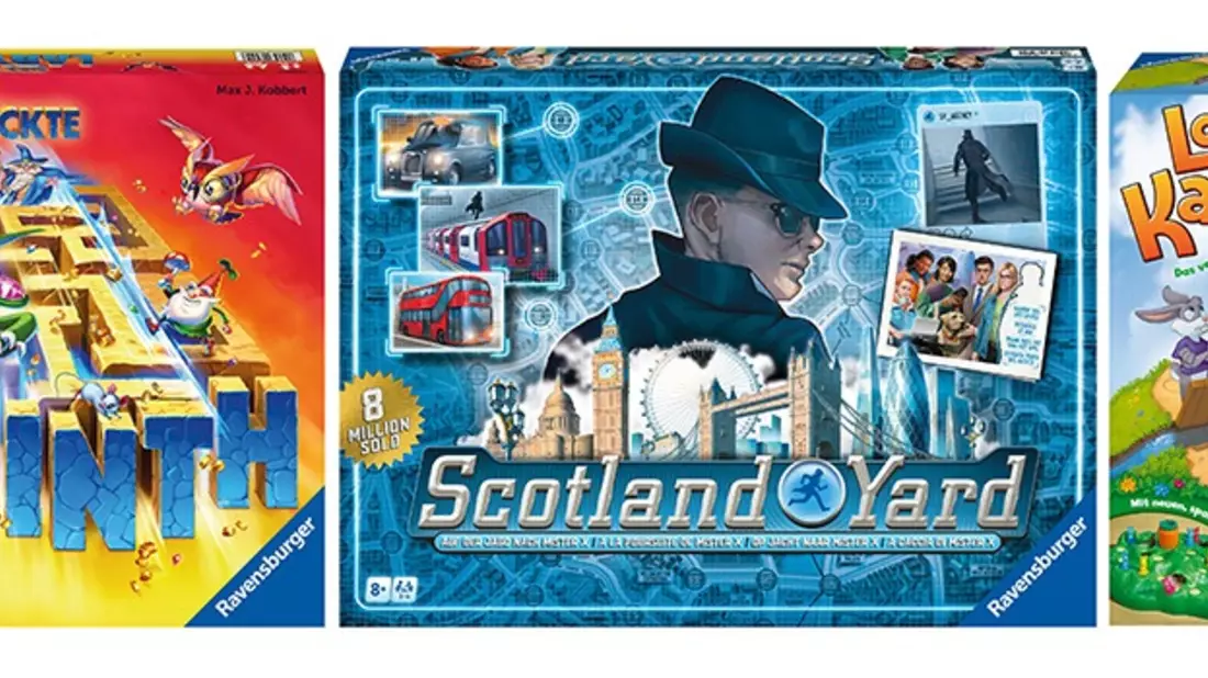 Constantin Film und Ravensburger vereinbaren Partnerschaft / Das verrückte Labyrinth, Scotland Yard und Lotti Karotti werden verfilmt - Bild: presseportal.de
