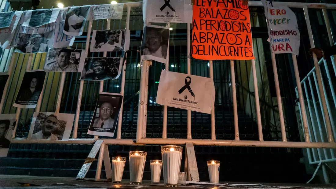 Nach Angaben der Organisation Reporter ohne Grenzen ist Mexiko eines der gefährlichsten Länder der Welt für Journalisten. (Archivbild) - Bild: Jair Cabrera Torres/dpa