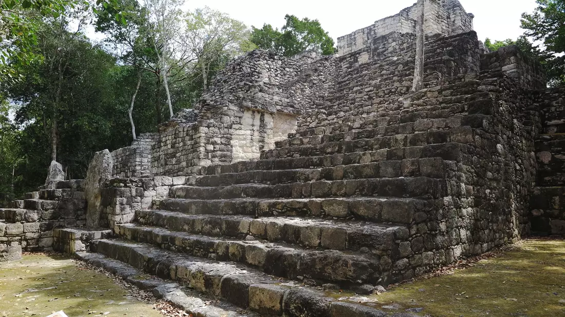 Die entdeckte Maya-Siedlung liegt in der Nähe der großen Maya-Stätte von Calakmul, die hier im Bild zu sehen ist. (Archivbild) - Bild: Andrea Sosa/dpa