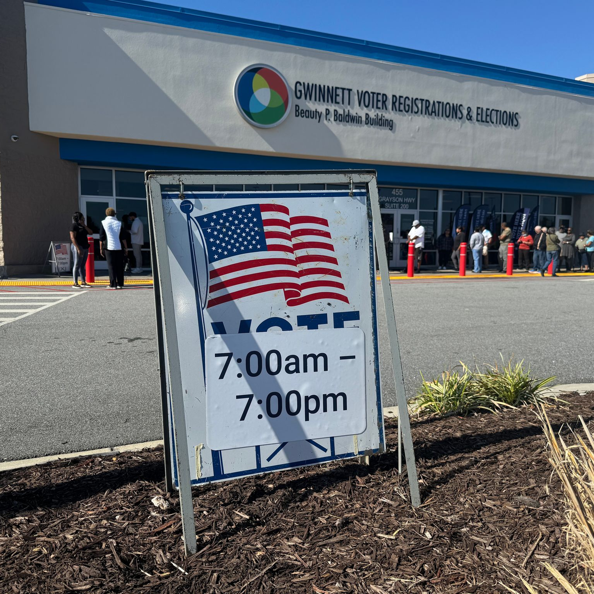 US-Wahl im Bundesstaat Georgia - Foto: Luzia Geier/dpa