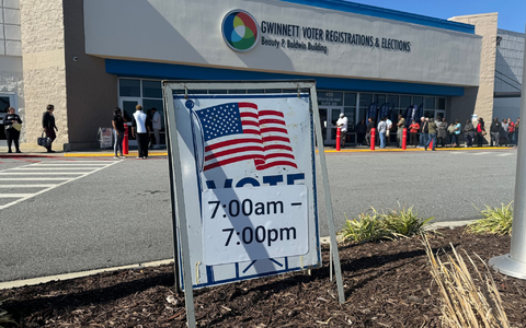 US-Wahl im Bundesstaat Georgia - Foto: Luzia Geier/dpa