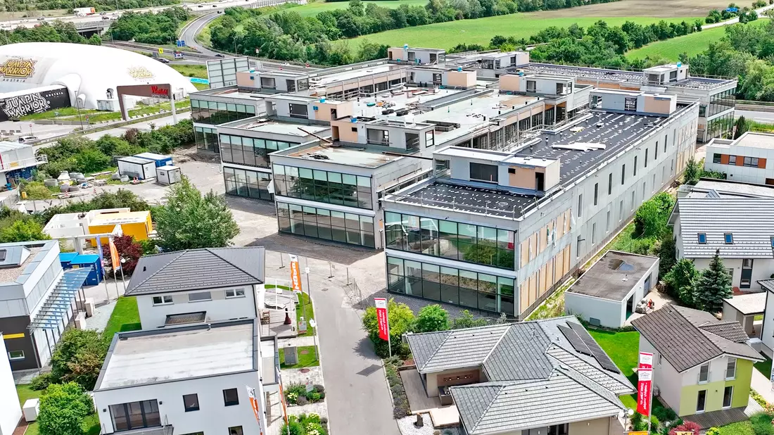 Das Bauzentrum in der Zielgeraden - Bild: Blaue Lagune/Thomas Laimgruber über pressetext.de