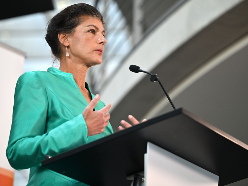 Sahra Wagenknecht ist mit dem Agieren des BSW-Landesverbands in Thüringen unzufrieden. (Archivbild) - Foto: Rabea Gruber/dpa