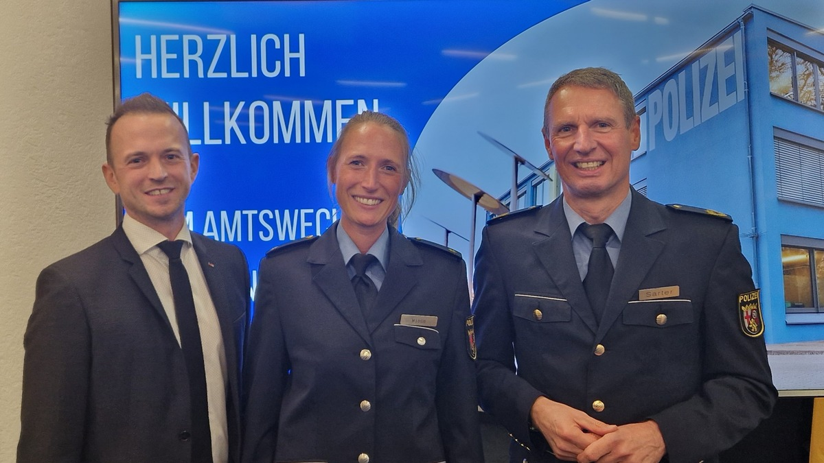 POL-PPRP: Wechsel in der Leitung der Polizeiinspektion Ludwigshafen 2 - Foto: presseportal.de