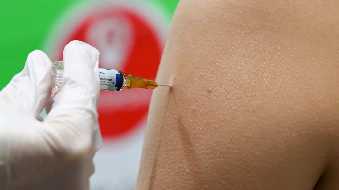 Eine Grippeschutzimpfung enthält immer Influenza-Viren von mehreren Grippe-Stämmen. - Bild: Jens Kalaene/dpa