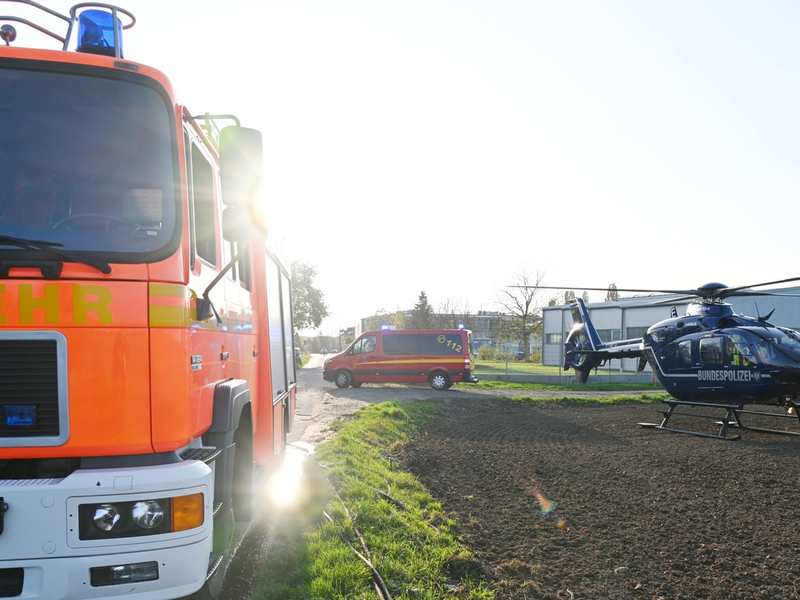 FW Pulheim: Betriebsunfall im Gewerbegebiet Brauweiler - Foto: presseportal.de