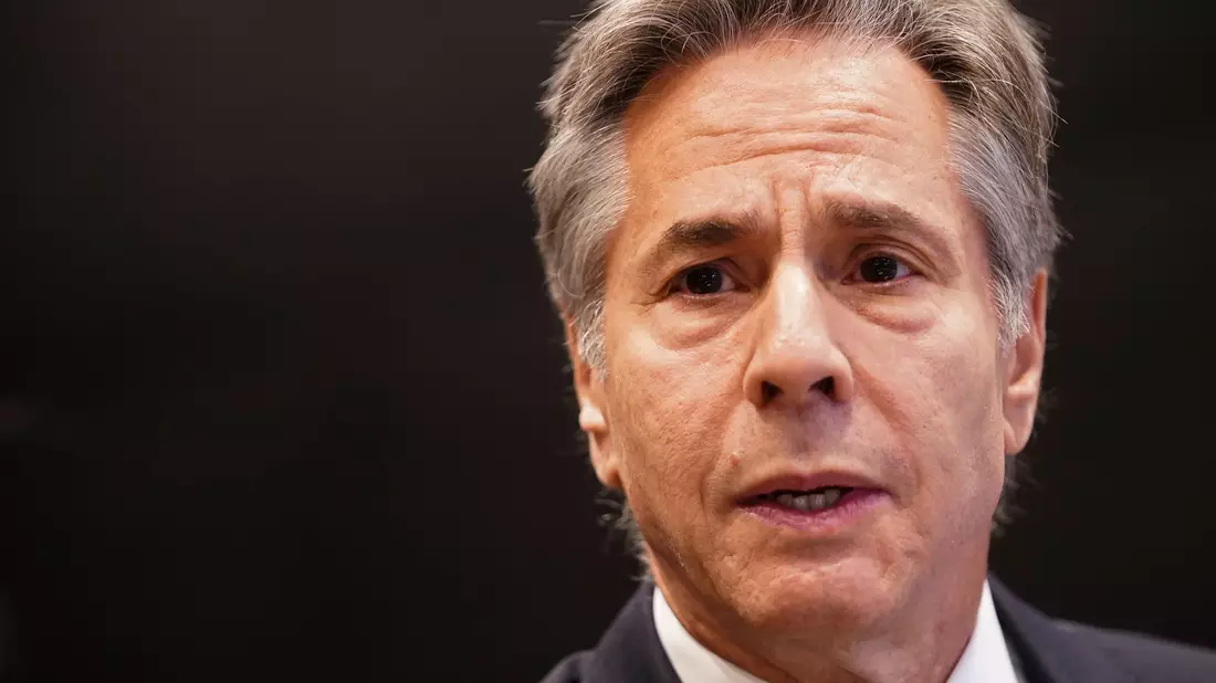 US-Außenminister Blinken - Bild: Nathan Howard/Pool Reuters via AP/dpa