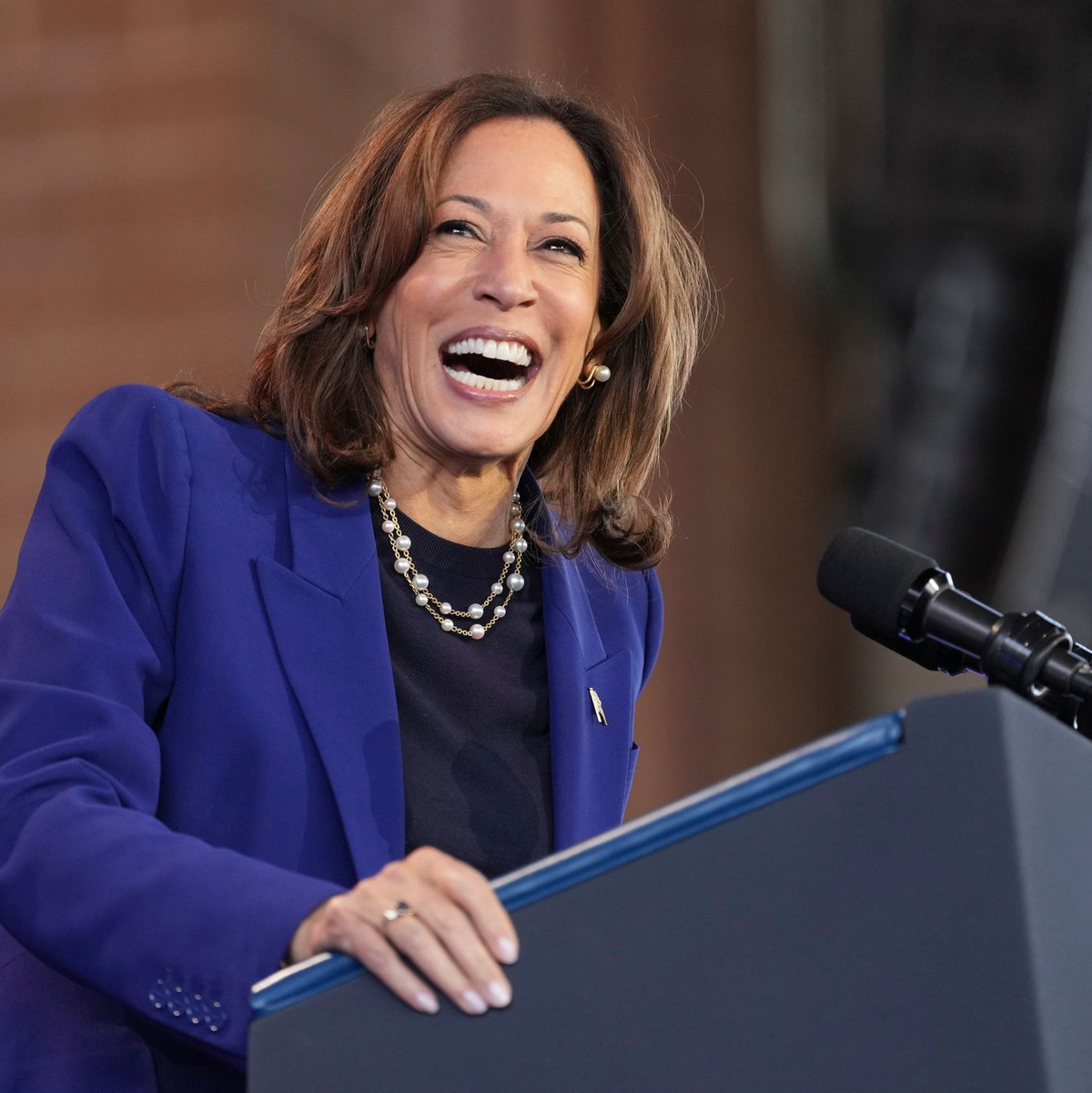 Harris wollte ein Botschaft der Einheit vermitteln. - Foto: Ross D. Franklin/AP