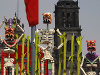 Die Feierlichkeiten zum Tag der Toten werden immer größer. Tausende von Touristen kommen zu dieser Jahreszeit nach Mexiko. - Foto: Carlos Santiago/eyepix via ZUMA Press Wire/dpa