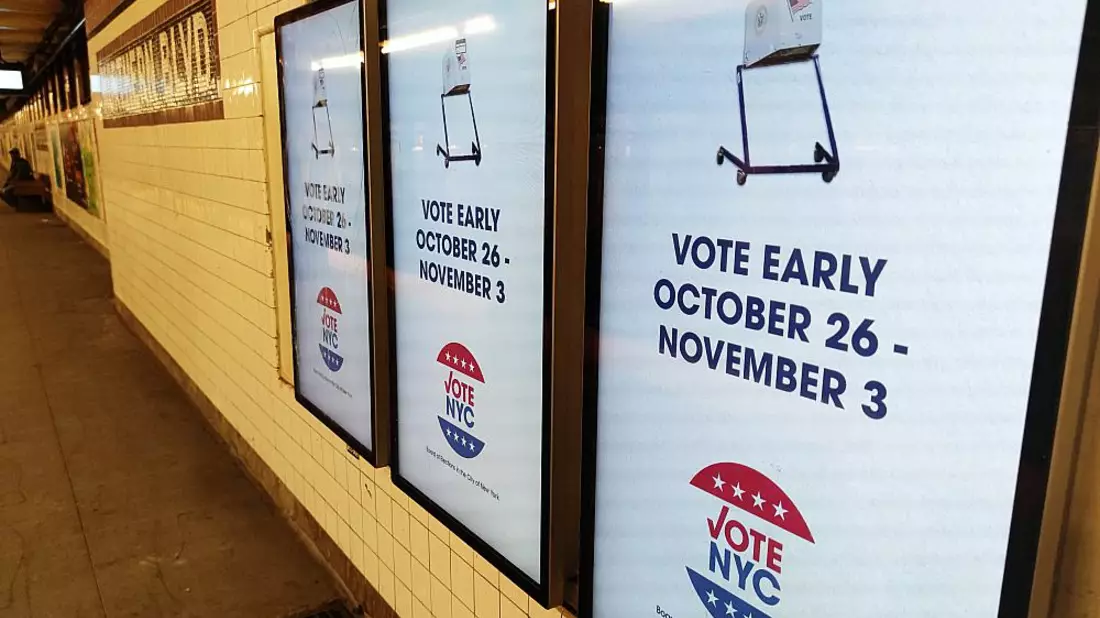 Aufruf zur US-Präsidentschaftswahl am 01.11.2024 - Bild: über dts Nachrichtenagentur