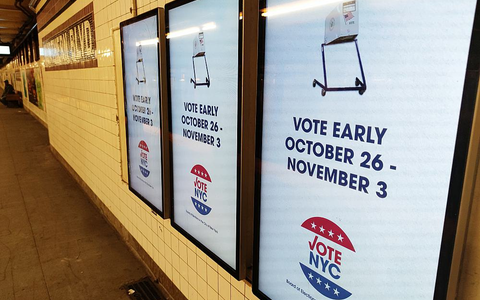 Aufruf zur US-Präsidentschaftswahl am 01.11.2024 - Foto: über dts Nachrichtenagentur