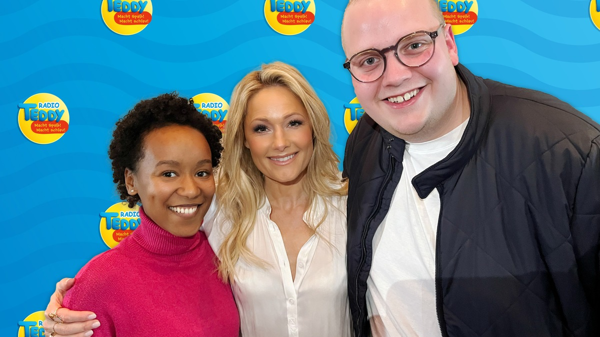 Die Radio TEDDY Morgenshow mit Cristina, Tim und Superstar Helene Fischer! - Foto: presseportal.de