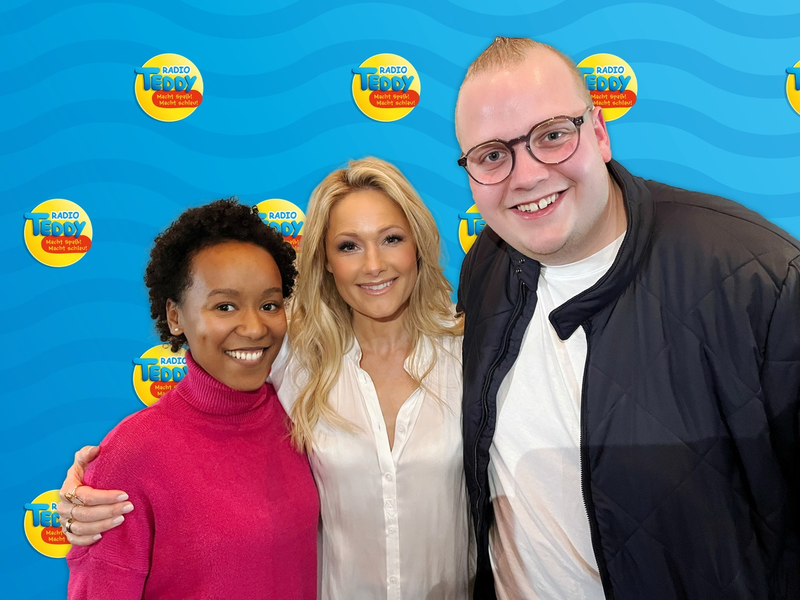 Die Radio TEDDY Morgenshow mit Cristina, Tim und Superstar Helene Fischer! - Foto: presseportal.de