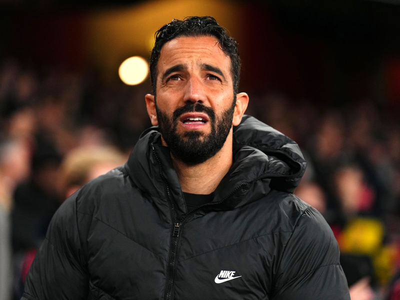 Ruben Amorim unterschrieb einen Vertrag bis Sommer 2027 mit Option auf ein weiters Jahr. - Foto: John Walton/PA Wire/dpa