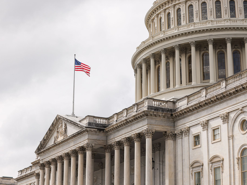 Bekommt bei Gleichstand im Electoral College eine wichtige Rolle: der US-Kongress. (Archivbild) - Foto: Valerie Plesch/dpa