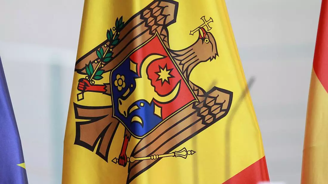 Flagge von Moldawien (Archiv) - Bild: über dts Nachrichtenagentur