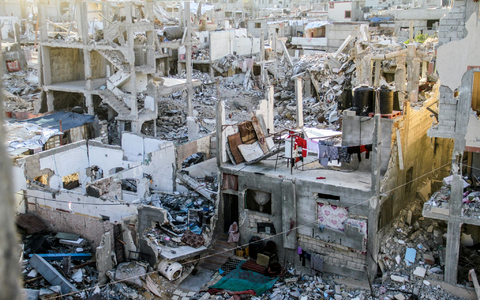 Die Lage in Dschabalija ist Augenzeugen zufolge katastrophal. (Archivbild) - Foto: Mahmoud Zaki/XinHua/dpa