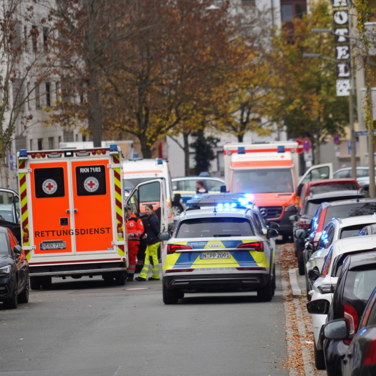 Der 51-Jährige ist laut Polizei noch vor Ort gestorben. - Foto: vifogra / Eberlein/vifogra/dpa