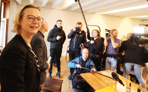 Wolf: In Koalitionsverhandlungen Markenkern des BSW Rechnung tragen. - Foto: Bodo Schackow/dpa