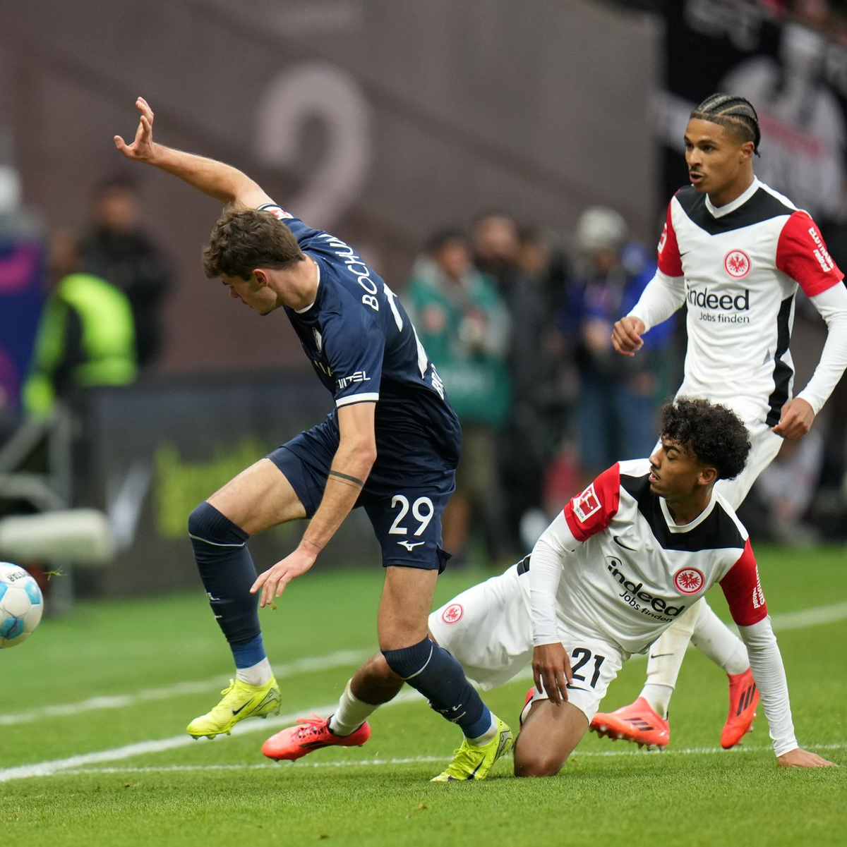 Die Frankfurter erwischen gegen Bochum einen Traumstart. - Foto: Thomas Frey/dpa