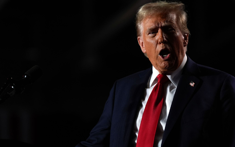 Trump ist für seine aggressive Rhetorik bekannt. (Archivbild) - Foto: Julia Demaree Nikhinson/AP/dpa