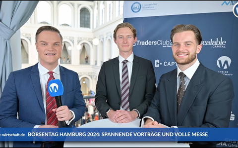 Claas Henke/ Linus Schubert (HBK): Die Besucher hatten viele Fragen zu den Märkten - Foto: inside-wirtschaft.de