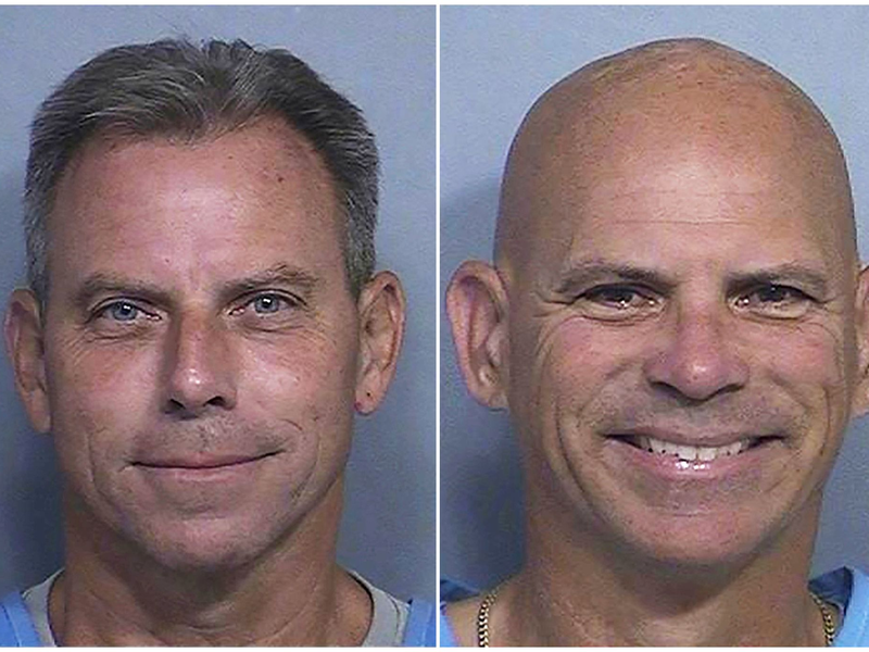 Erik Menendez (l) und sein Bruder Lyle Menendez wurden zu lebenslanger Haft verurteilt - kommt nun die Wende? - Foto: Uncredited/California Dept. of Corrections  via AP/dpa