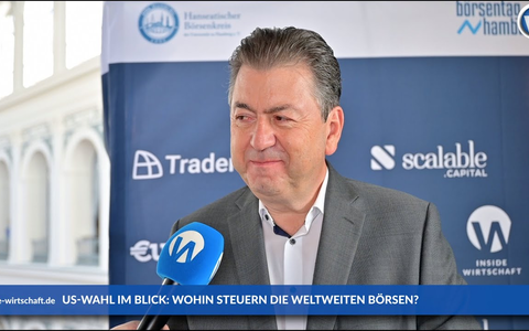 Robert Halver: Unter Trump keine Diktatur und unter Harris keine Sozialistische Volksrepublik - Foto: inside-wirtschaft.de Robert Halver: Unter Trump keine Diktatur und unter Harris keine Sozialistische Volksrepublik - Foto: inside-wirtschaft.de