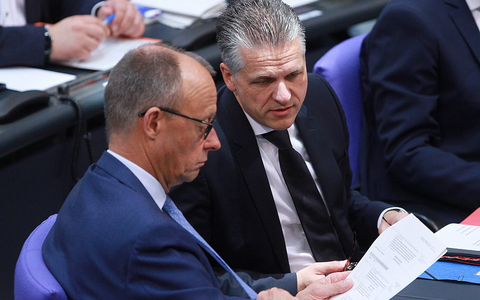 Friedrich Merz und Thorsten Frei (Archiv) - Foto: über dts Nachrichtenagentur