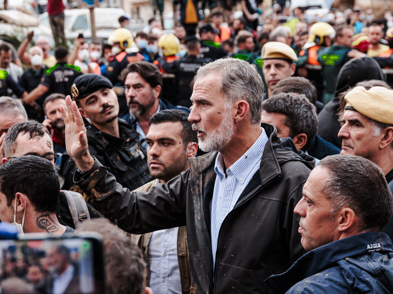 Valencias Regierungschef steht seit den Unwettern in der Kritik.  - Foto: Carlos Luján/EUROPA PRESS/dpa