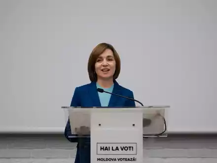Die prowestliche Präsidentin Maia Sandu bereitet sich auf eine zweite Amtszeit nach der Stichwahl in Moldau vor. - Foto: Vadim Ghirda/AP
