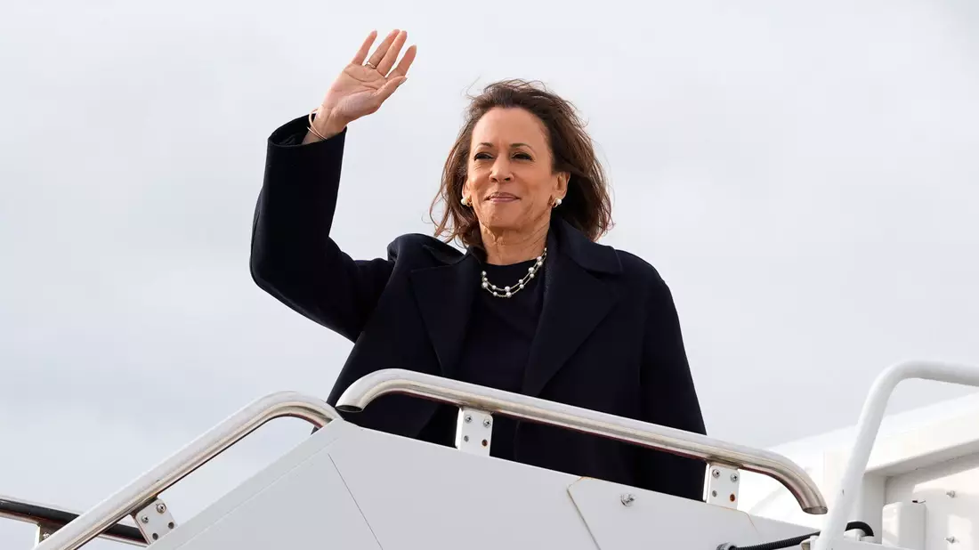 «Wenn wir kämpfen, gewinnen wir», ist Harris' Parole. (Archivbild) - Bild: Jacquelyn Martin/POOL AP/AP