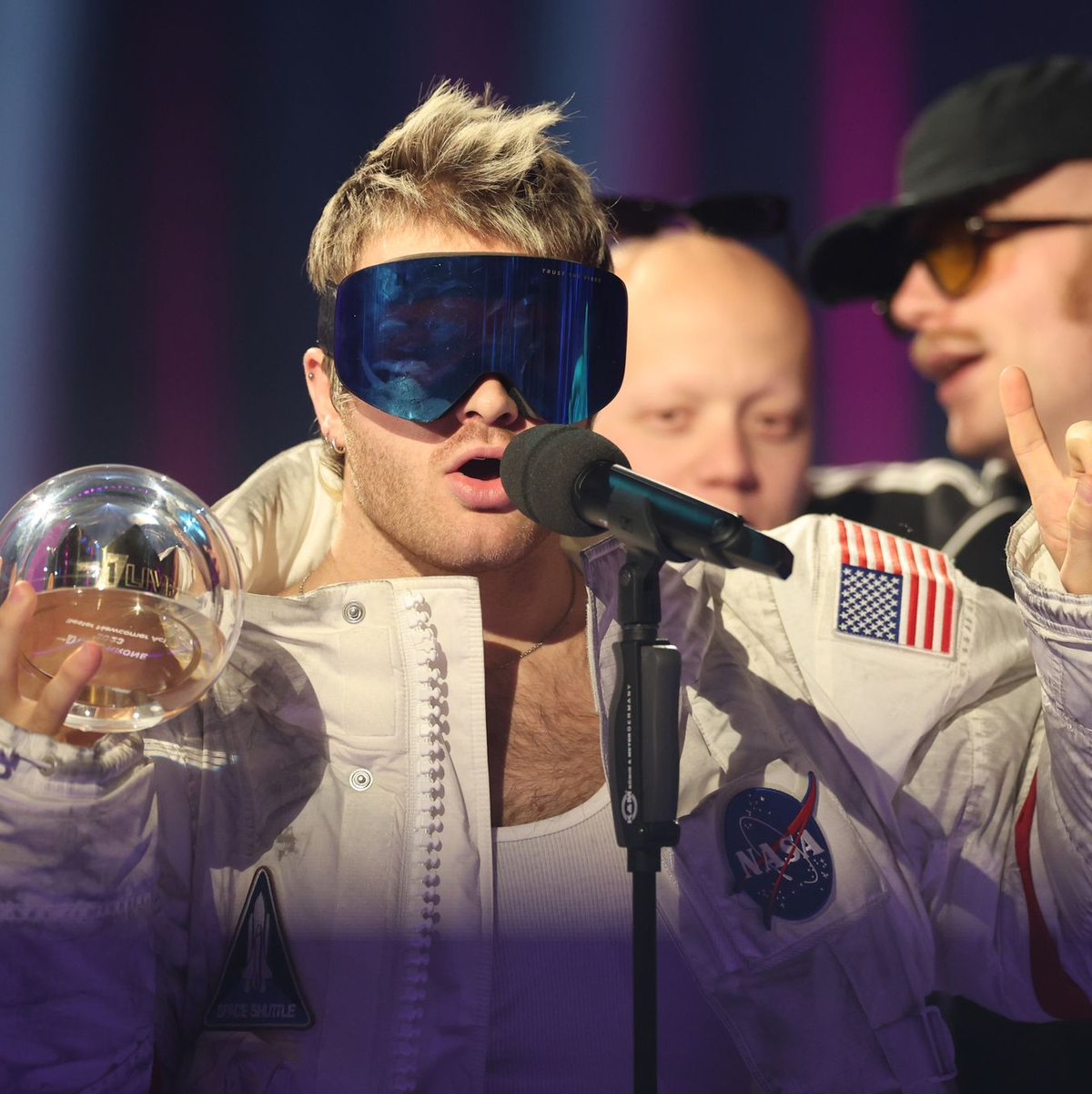 Räumte beim letzten Mal unter anderem als Bester Newcomer ab und ist nun wieder mehrfach für eine «1Live-Krone» nominiert: Ski Aggu. (Archivfoto) - Foto: Friso Gentsch/dpa