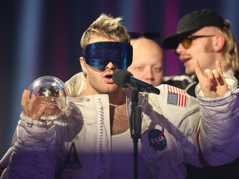 Räumte beim letzten Mal unter anderem als Bester Newcomer ab und ist nun wieder mehrfach für eine «1Live-Krone» nominiert: Ski Aggu. (Archivfoto) - Foto: Friso Gentsch/dpa