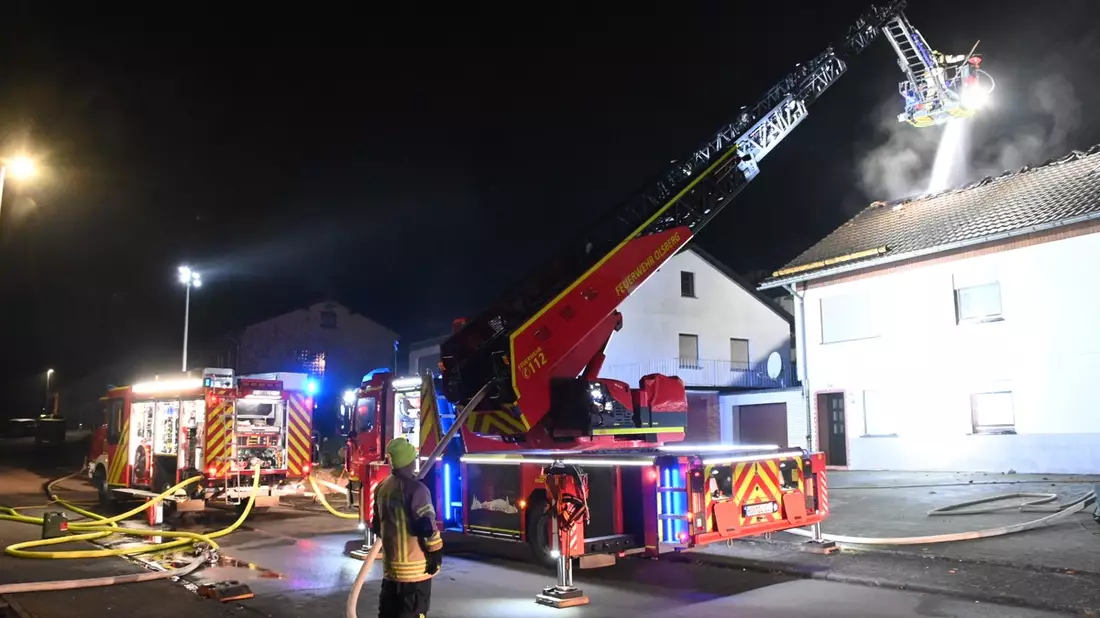 FF Olsberg: Wohnhausbrand in Olsberg - Bild: presseportal.de