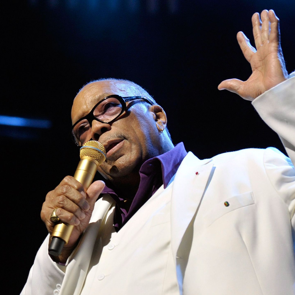 Quincy Jones starb am Sonntagabend im Alter von 91 Jahren. (Archivbild) - Foto: Dominic Favre/KEYSTONE/dpa