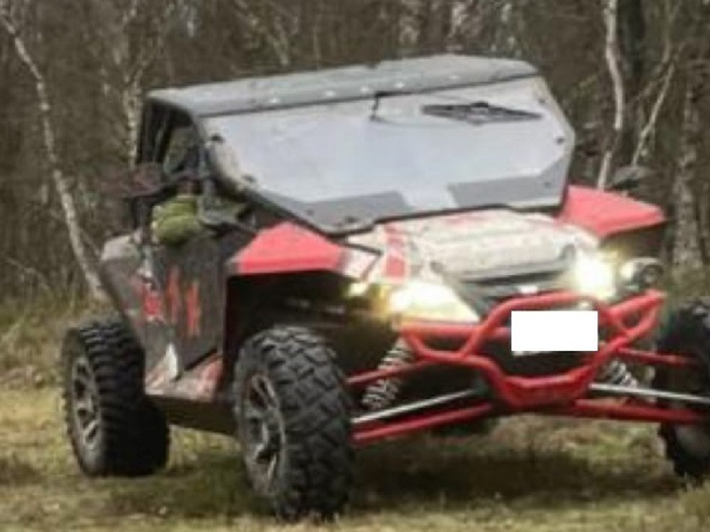POL-CUX: Side-by-Side Vehicle (Buggy) in Beverstedt-Appeln entwendet - Zeugenaufruf (Lichtbild in der Anlage) - Foto: presseportal.de