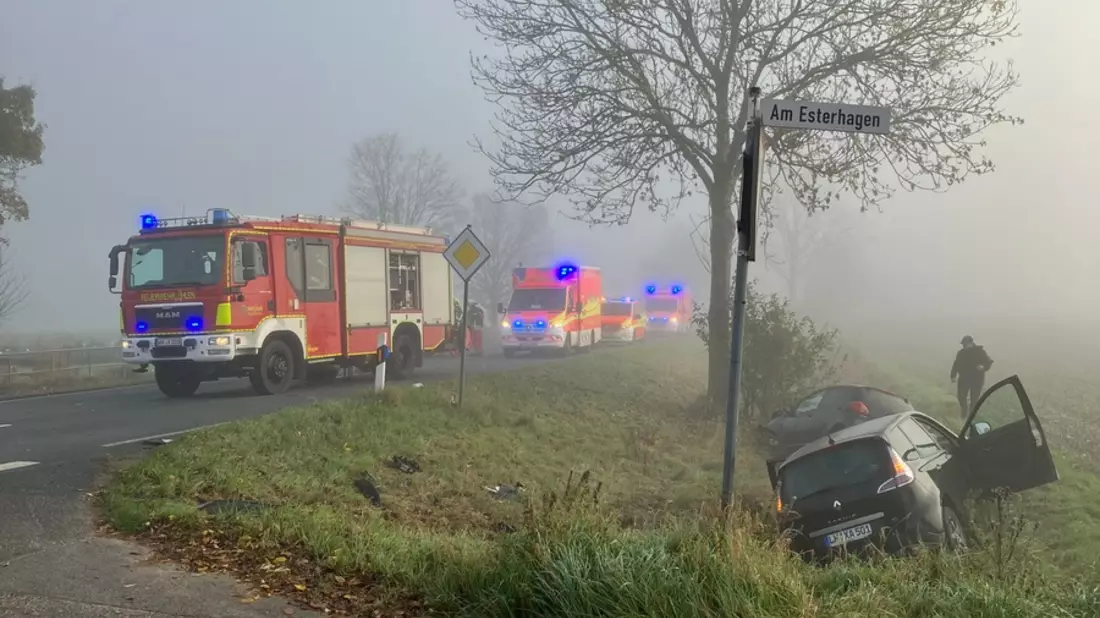 FW-WAF: Verkehrsunfall - Bild: presseportal.de