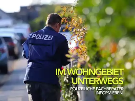 POL-DA: Südhessen/Lorsch: Sicher durch die dunkle Jahreszeit / Polizei informiert Anwohner über Einbruchschutz - Foto: presseportal.de