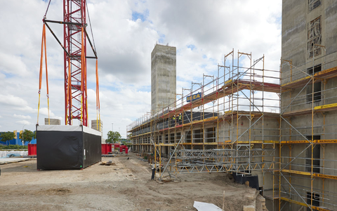 Zu hohe Zinsen, zu wenig Bauland: Die Lage auf dem deutschen Wohnungsmarkt bleibt angespannt. (Archivbild) - Foto: Joerg Carstensen/dpa