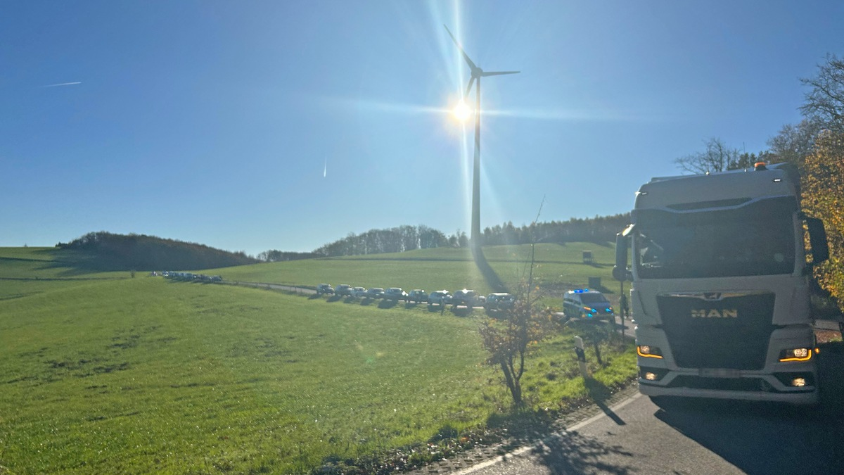 POL-MK: Brummichaos nach Unfall auf der A45 - Foto: presseportal.de