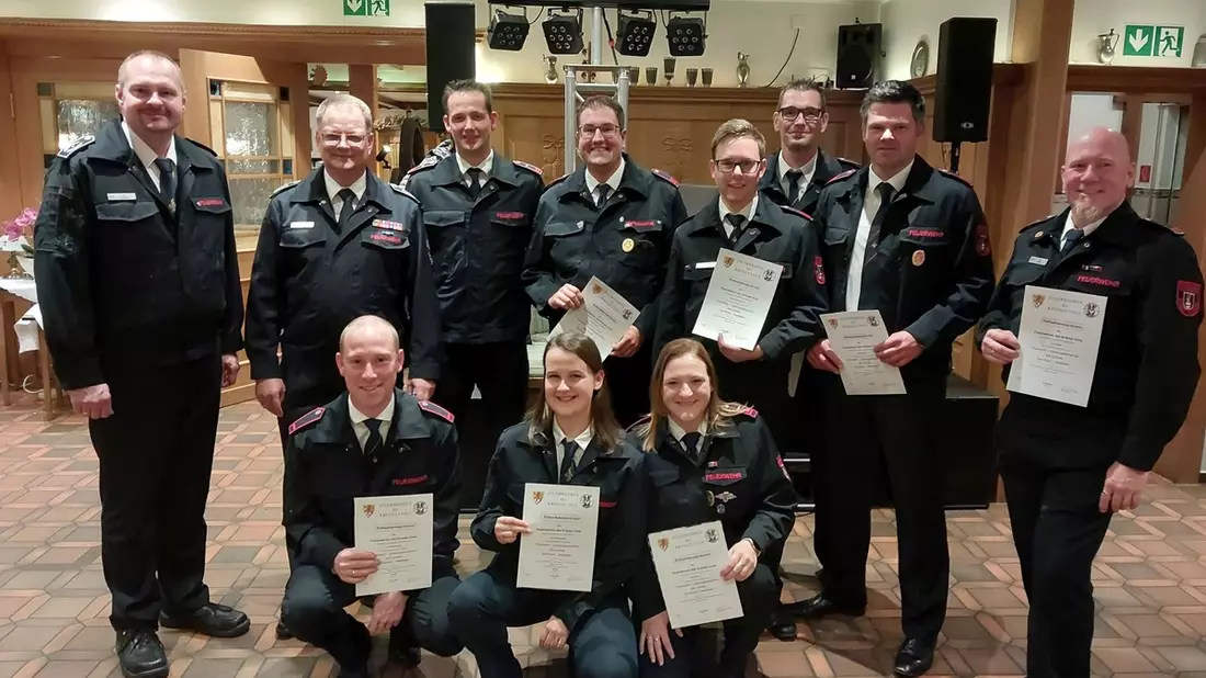 FW-WRN: Löschgruppe Langern feierte Kameradschaftsabend - Bild: presseportal.de