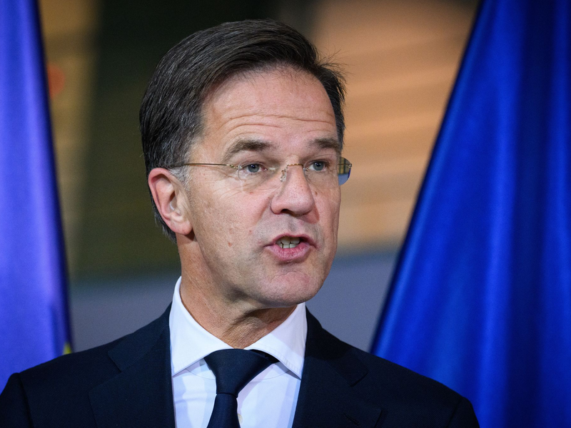 Keine Angst vor Donald Trump? Nato-Generalsekretär Mark Rutte gibt sich nach dem Wahlsieg des Republikaners gelassen. (Archivbild) - Foto: Bernd von Jutrczenka/dpa