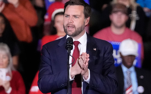 Will Kamala Harris' Job: Vize-Präsidenten-Kandidat Vance - Foto: John Bazemore/AP/dpa