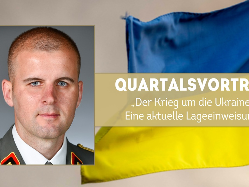 Vortrag im Livestream: Oberst Dr. Reisner Der Krieg um die Ukraine - Eine aktuelle Lageeinweisung - Foto: presseportal.de