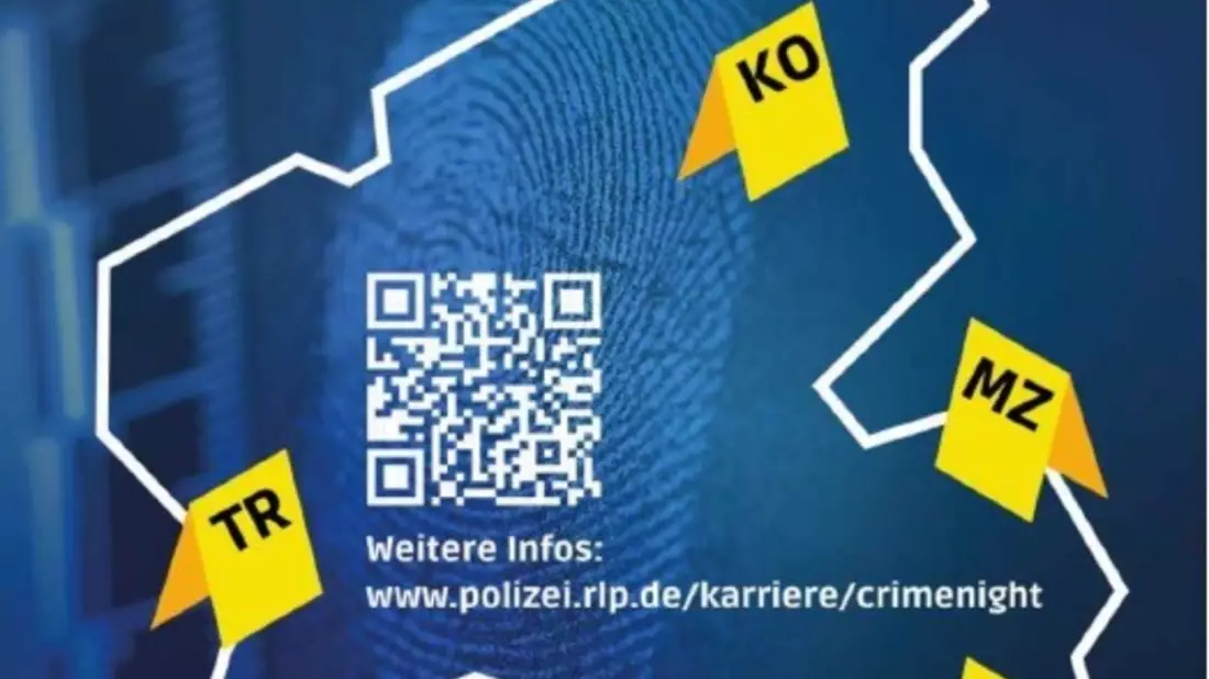 LKA-RP: Polizei Rheinland-Pfalz veranstaltet landesweite Crime Night am 22.November 2024 - Bild: presseportal.de
