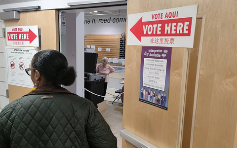 US-Wahllokal am 05.11.2024 - Foto: über dts Nachrichtenagentur