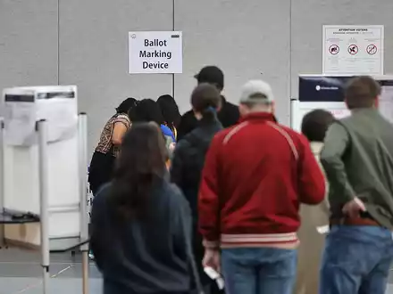 US-Wahllokal am 05.11.2024 - Foto: über dts Nachrichtenagentur